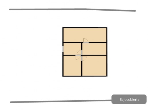 casa de piedra amplia